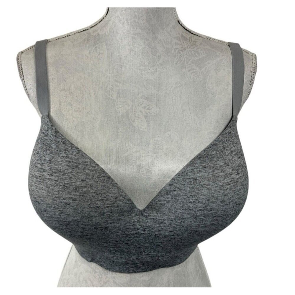Soma 42DD Gray Enbliss Wireless T-Shirt Bra‎ EUC